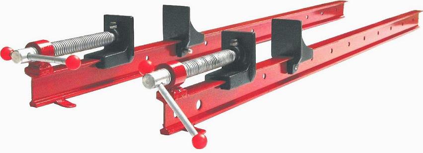 Light duty rail bar clamp