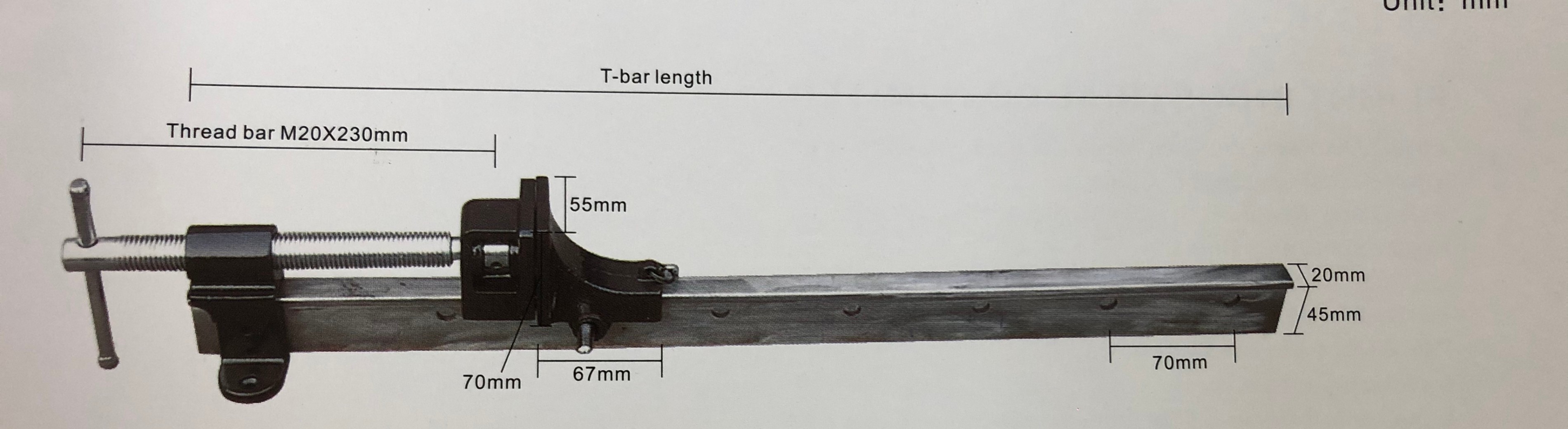 Woodworkiing T-bar c